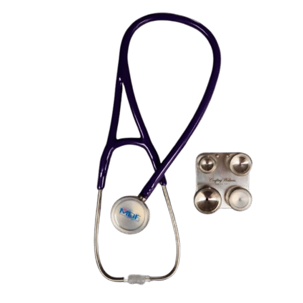 ESTETOSCOPIO PROCARDIAL - ACERO INOXIDABLE - CUATRO CAMPANAS